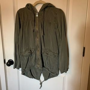 American eagle jacket/ small/ navy green